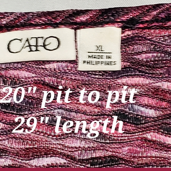 Cato's Cowl Neck Long Sleeves Knit Tunic - Picture 11 of 11